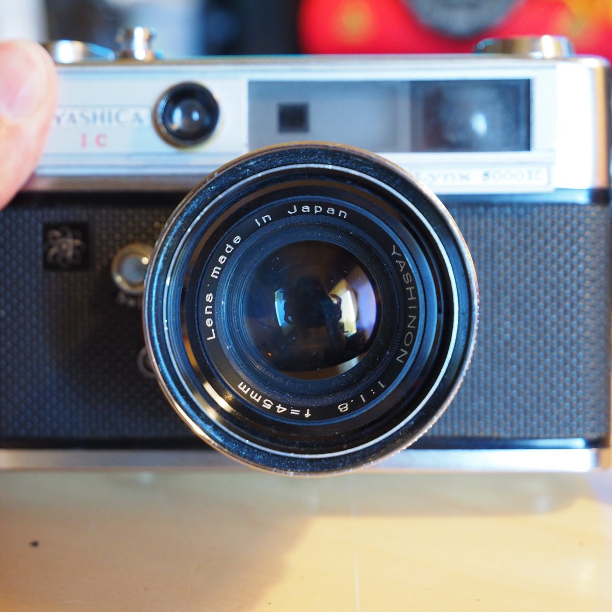 Le Yashica Lynx 5000E