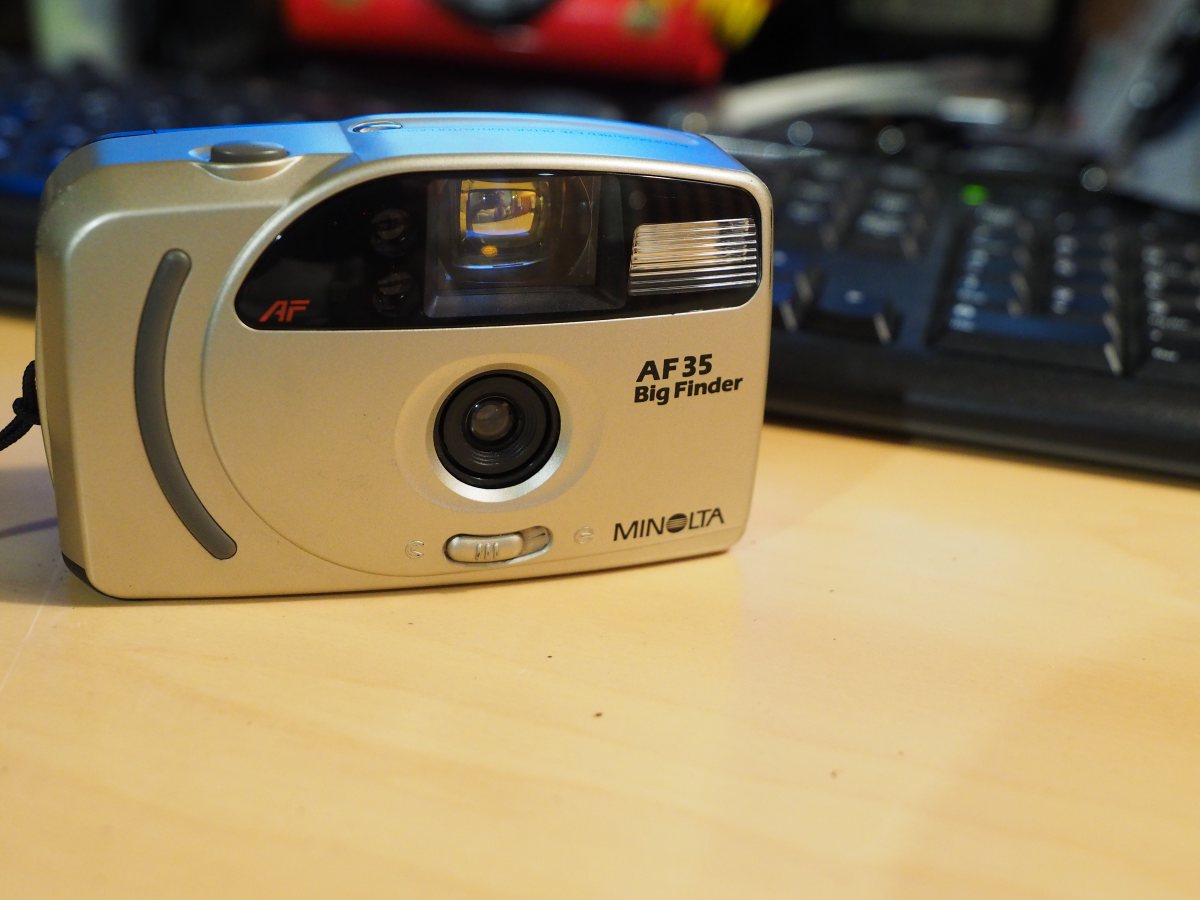 Le Minolta AF 35 Big Finder