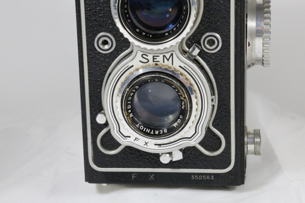 Appareil Photo Semflex Standard Type 10 - Objectif Berthiot 3,5 - Année 1959 - Occasion