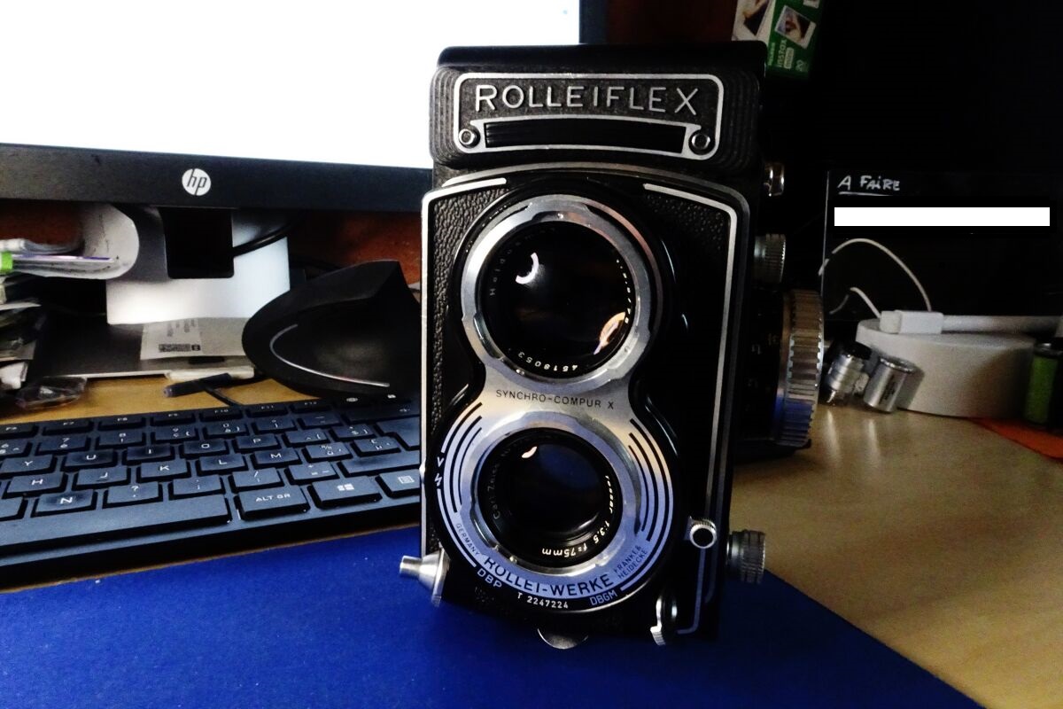 Une Rolls-Royce au temps des 2CV : le Rolleiflex T type 3 bay 1