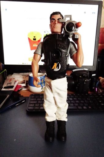 Un Action Man un peu particulier : il fait des (vraies) photos.
